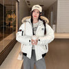 New Korean Style Loose Student Thickened Warm Cotton Coat Coat