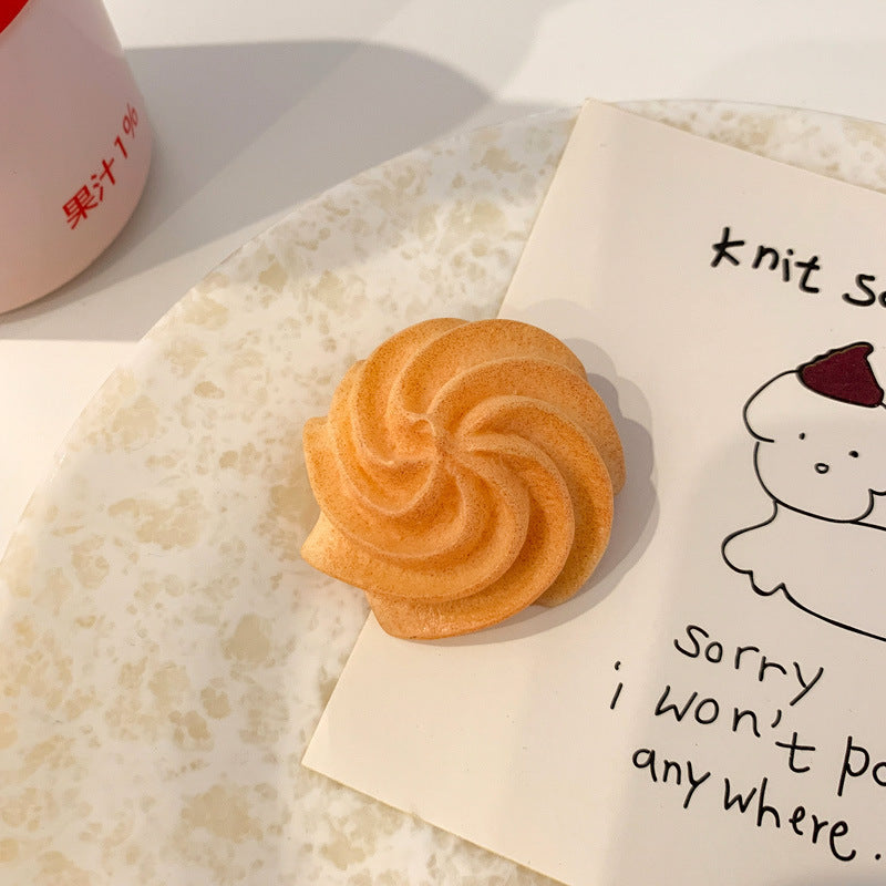 Biscuit Side Clip Hairpin Interesting And Funny