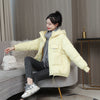 Candy Color Cotton Clothing Women's Short Baggy Coat