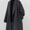 Long Cashmere Double-faced Wool Coat For Women