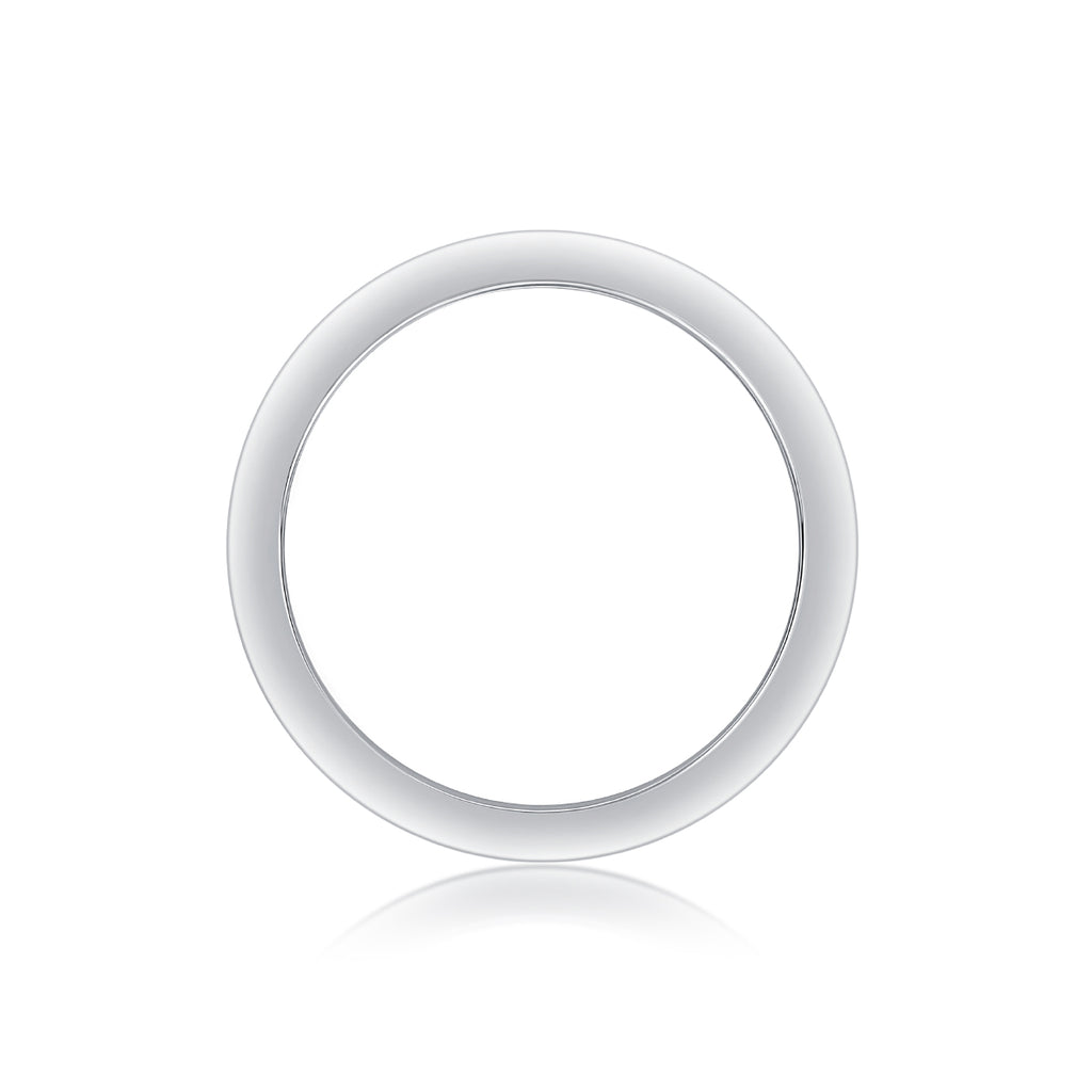 Unrestrained Growth - A Wedding Ring Set With Top-quality Moissanite S925 Silver And Platinum-plated Diamond Can Be Tested With A Diamond Pen