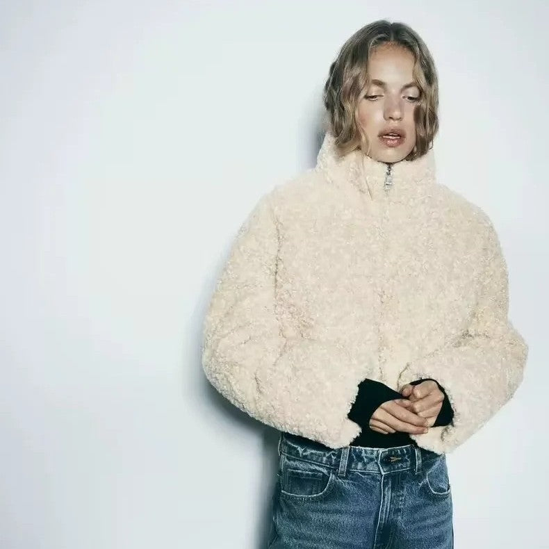 Fleece Short Cotton Jacket Jacket Coat