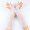 50CM Elastic Mesh Breathable Hanging Finger Sleeve Cover Oversleeve