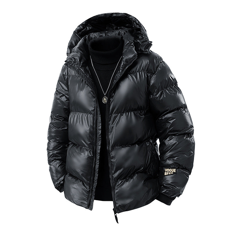 Premium Down Hooded Cold-proof Coat With Thickened Warmth