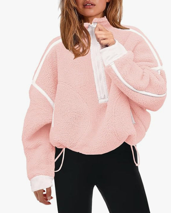 Autumn And Winter Warm Casual Jacket Plush