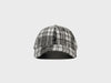 Plaid Retro Washed Baseball Cap For Women