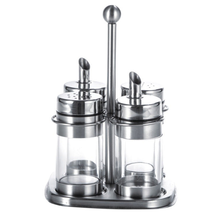 304 Stainless Steel Four-head Seasoning Bottle