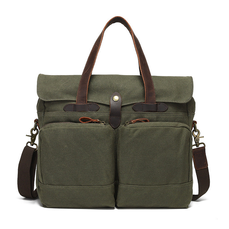 حقيبة كتف محمولة للرجال، مناسبة للسفر والرحلات الخارجية