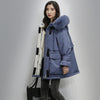 Winter New Loose Cotton Coat Women's Mid-length