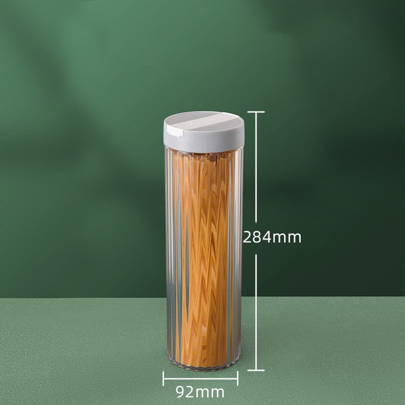 برطمان محكم الإغلاق لتخزين معكرونة المطبخ، مصنوع من مواد غذائية آمنة للاستخدام مع الطعام