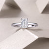 Composure - A Wedding Ring Set With Top-quality Moissanite S925 Silver And Platinum-plated Diamond Can Be Inspected With A Diamond Pen