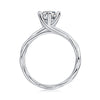 Thorns Vine Man - Set With Top-quality Moissanite S925 Silver And Platinum-plated Diamond Wedding Ring. The Ring Can Be Inspected With A Diamond Pen