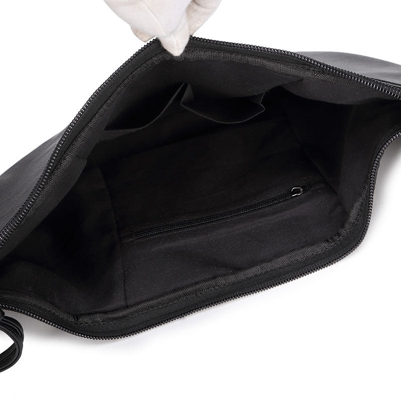 Large New Men's Soft Leather Crossbody Casual Travel Bag