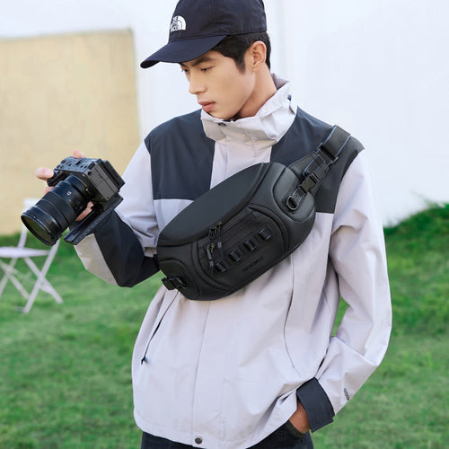 Camera Bag Fashion Shoulder Men's Chest Bag