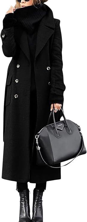 Thick Wool Women's Coat Extended