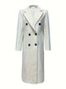 2025 New Women's Coat, Solid Color Coat, Essential For Autumn And Winter, Warm Coat