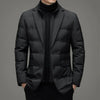Fake Two-piece Suit Down Jacket Business Men