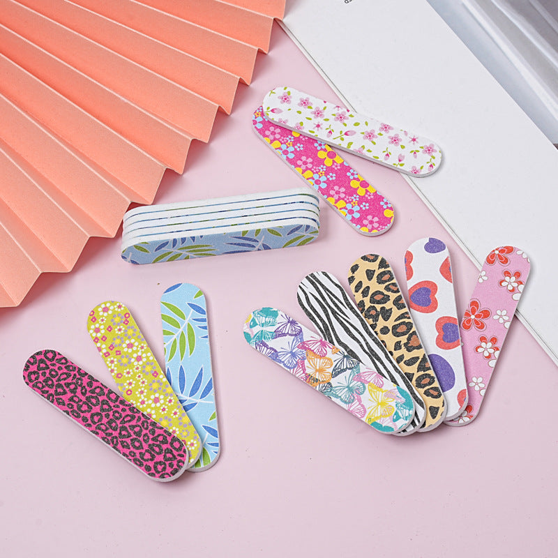 9cm Printed Nail File Color Pattern