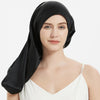 Women's Simple Silk Long Lace-up Nightcap
