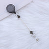 Card Sleeve Telescopic Anti-lost Can Buckle Employee Voucher Buckle DIY Beaded Retractable