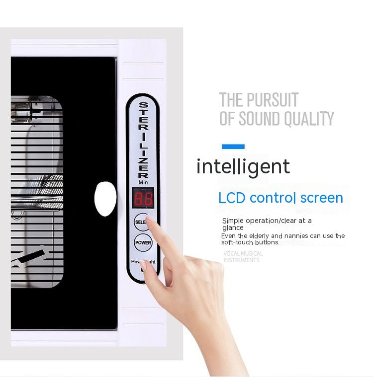 جهاز تعقيم صغير بالأشعة فوق البنفسجية لصالونات التجميل ومحلات الحلاقة