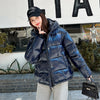 Men's And Women's Short Hood Cotton-padded Jacket
