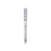Galaxy Trajectory - A Wedding Ring Set With Top-quality Moissanite S925 Silver And Platinum-plated Diamond Can Be Inspected With A Diamond Pen
