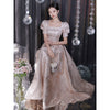 Women Evening Dresses Women Champagne