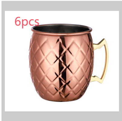Moscow Mule Cup Copper-plated Hammer Point