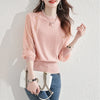 Hollow Out Sweater Short Design Sense Niche Top