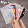 Frosted Transparent Anti-degaussing Bank Card Holder Member ID Card