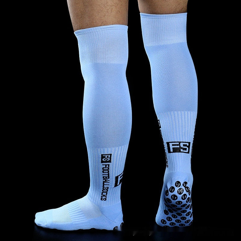 Anti-slip Dispensing Soccer Socks Long Knee-length Football Match Training Socks