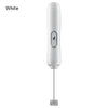 Household Small Electric Milk Frother Wireless Handheld Cream Egg Beater Semi-Automatic Coffee Mixer Milk Frother
