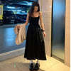 A- Line Slip Dress Hepburn Style Little Black Dress