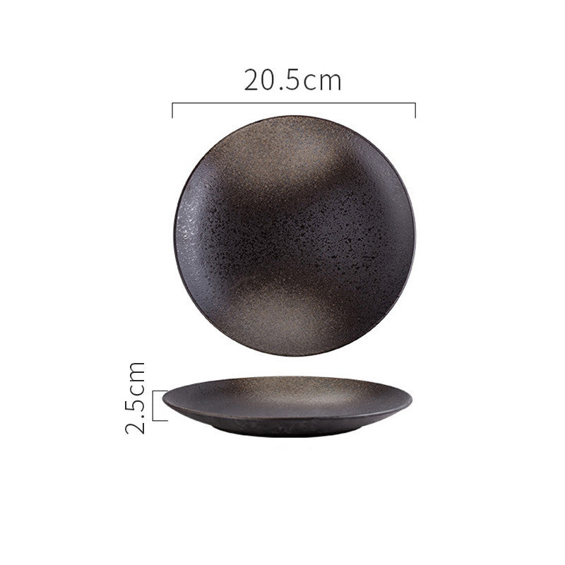 Japanese Tableware Household Ceramic Creative Steak Plate