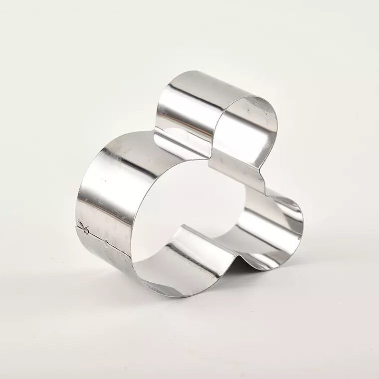 Stainless Steel Cookie Cut Fruit  Cake Baking Mould