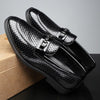 Minimalist British Style Mens Business Leather Shoes