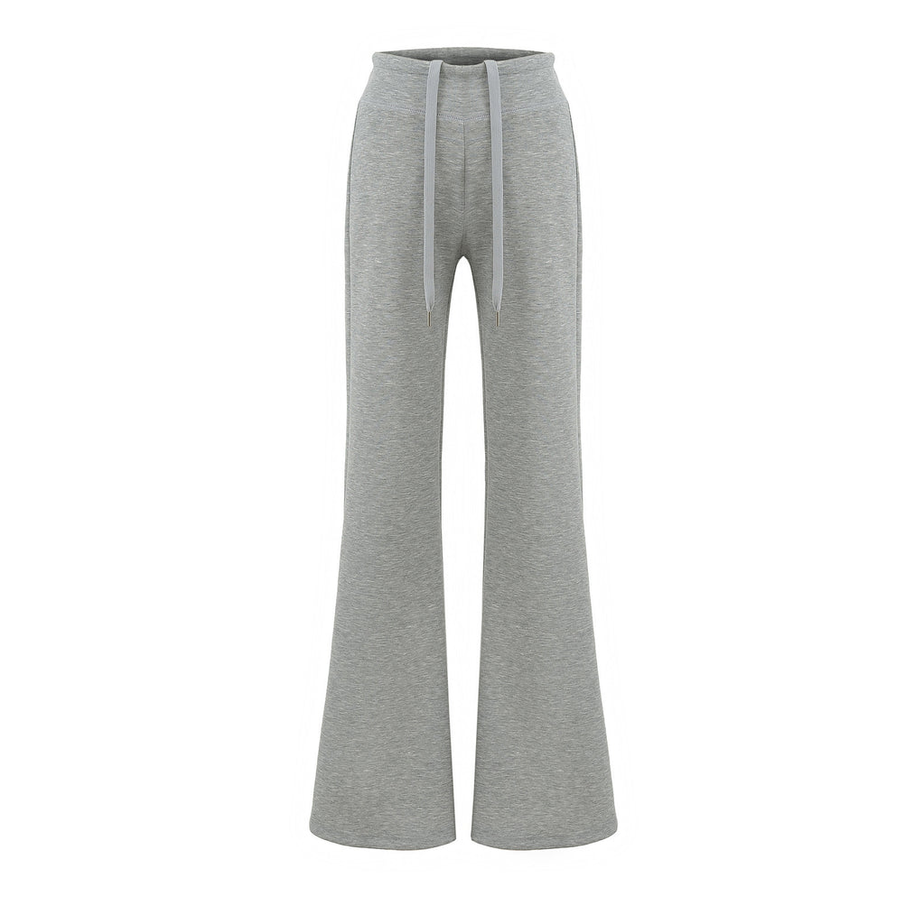 بنطلون بوت كت بقصة فضفاضة مع شريط عمودي