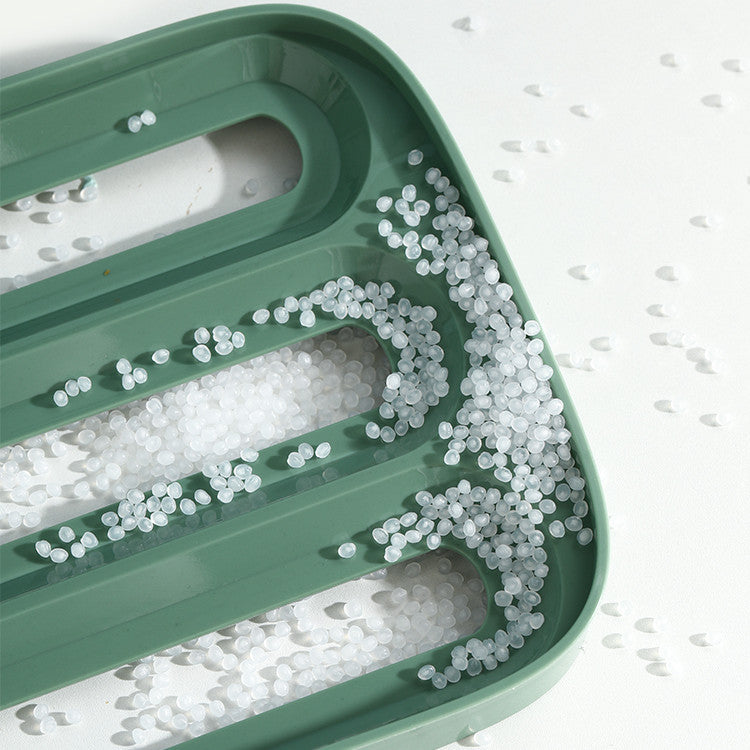 صندوق تخزين البيض بالثلاجة درج خاص متحرك