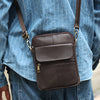 Men's Genuine Leather Crossbody Shoulder Bag
