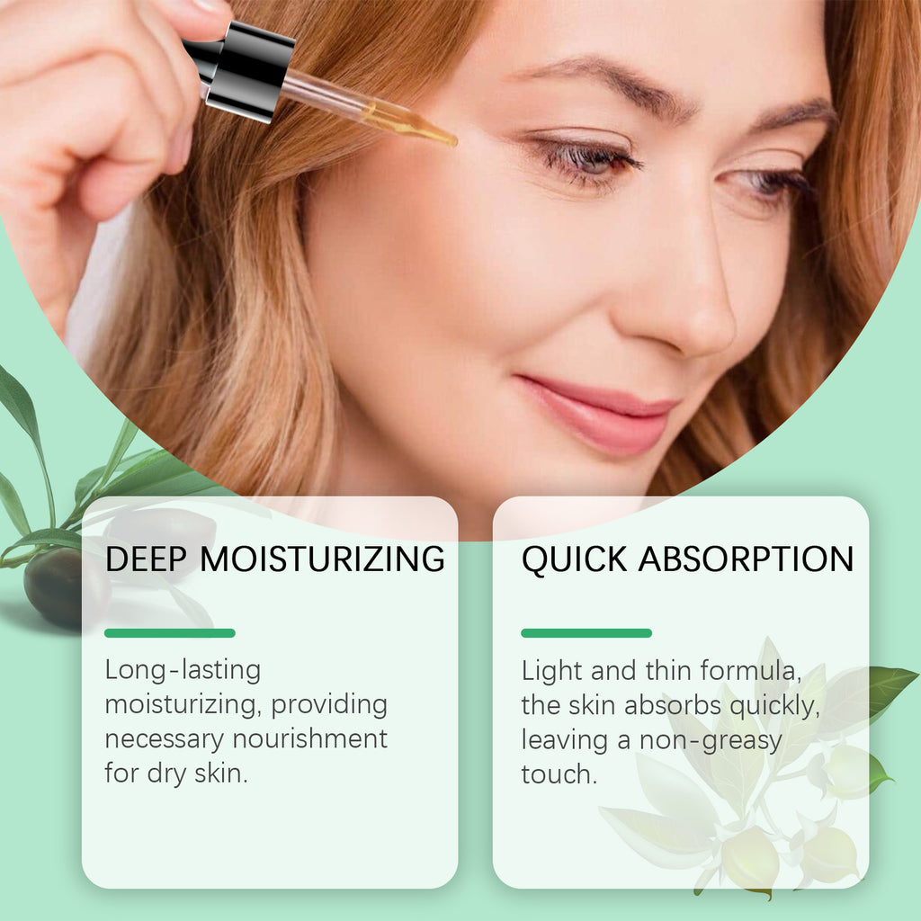 Organic Jojoba Oil Firming Skin Elastic  Moisturizing Hydrating Facial Essential Oil