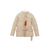 Women's Korean-style Knitted Lapel Down Jacket