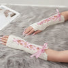 Winter With Strap Warm Gloves For Women