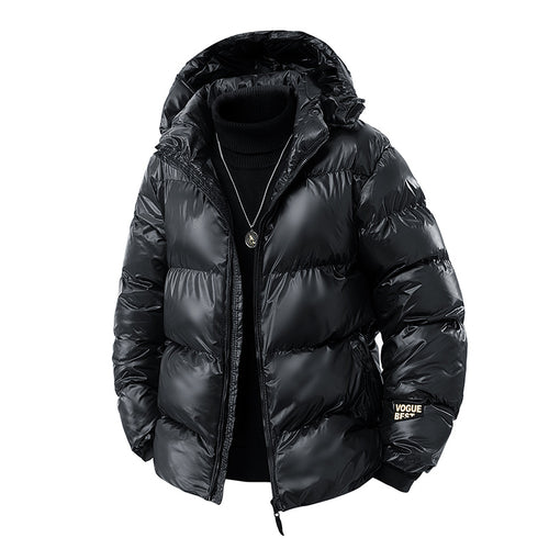 Premium Down Hooded Cold-proof Coat With Thickened Warmth
