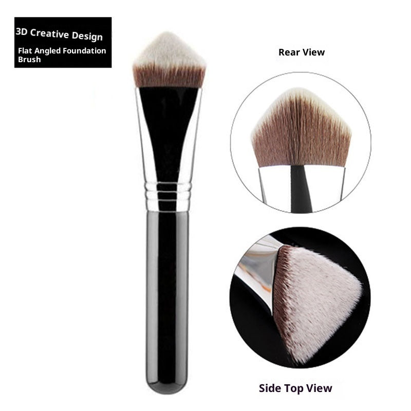 Single 3D4D Pyramid Contour Powder Foundation Brush Makeup Artist