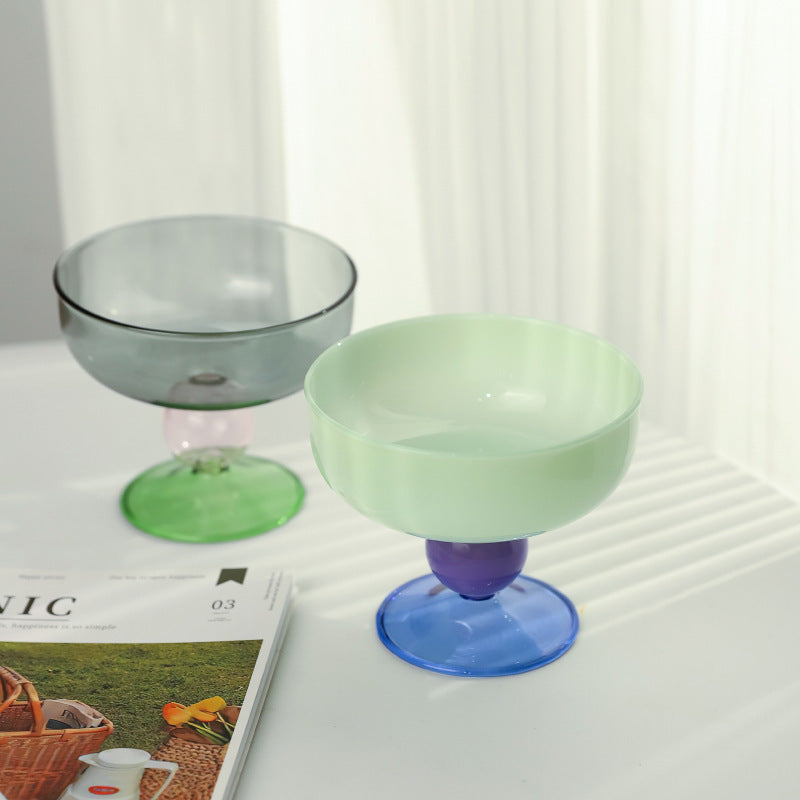 Household Heat-resistant Colored Glass Bowl