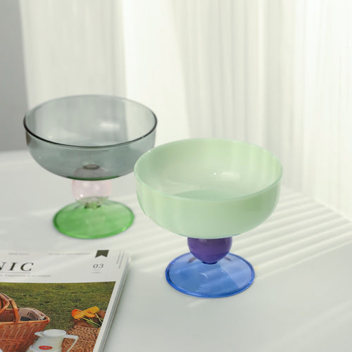 Household Heat-resistant Colored Glass Bowl