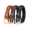 Semicircle Pin Buckle Belt Women's All-match Decorative Cow