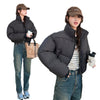 Stand-up Collar Thick Down Cotton Jacket Coat