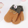 Simple Children's Cartoon Winter Warm Gloves